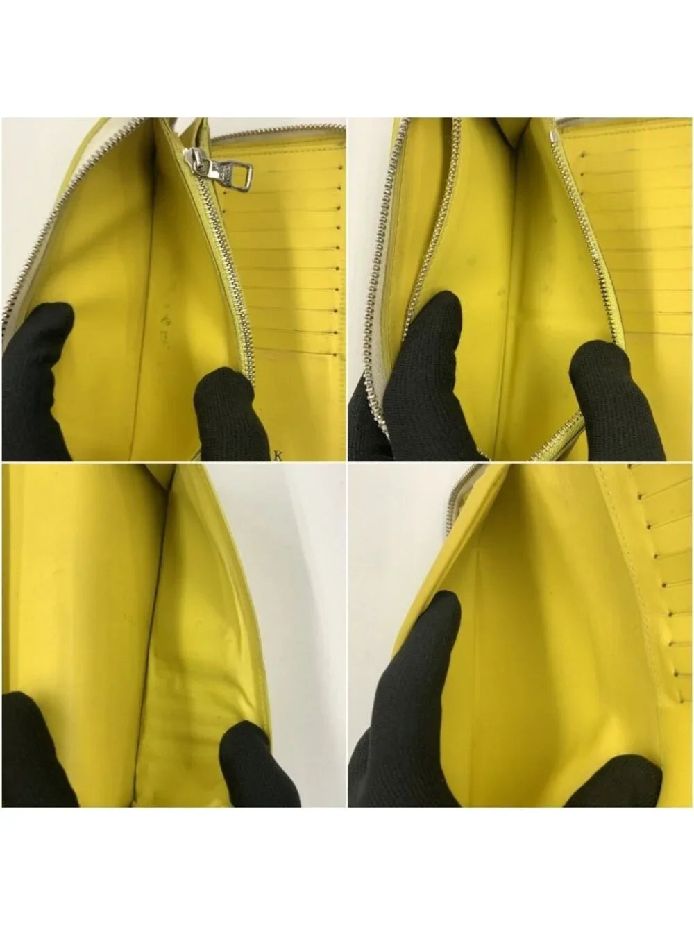 Louis Vuitton Everyday Zippy Wallet Vertical Zip Around Yellow